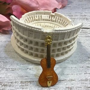 Vintage Western Germany Violin Brooch